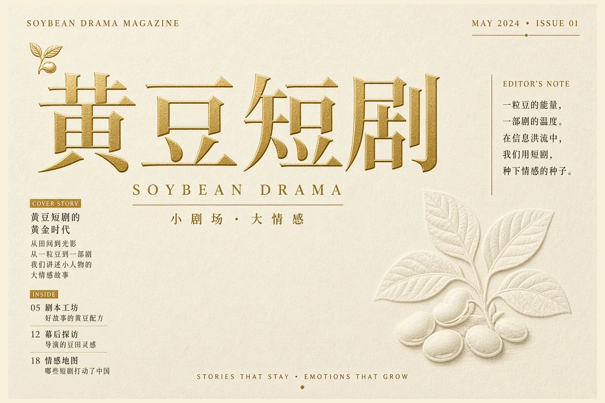 关于黄豆短剧短剧导览与主题视觉